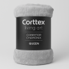 Cobertor Chamonix Casal Queen Soft Cinza Claro