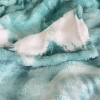 Cobertor Fleece Petit Alto Relevo Ondas Casal 1,80x2,20 Aquarela