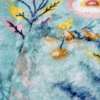 Cobertor Fleece Petit Alto Relevo Ondas Casal 1,80x2,20 Floral Borboleta