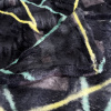 Cobertor Fleece Petit Alto Relevo Ondas Casal 1,80x2,20 Linhas Geométricas