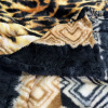 Cobertor Fleece Petit Alto Relevo Ondas Casal 1,80x2,20 Onça
