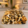 Cobertor Fleece Petit Alto Relevo Ondas Casal 1,80x2,20 Onça