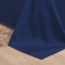 Cobre Leito de Piquet Casal Padrão 3 peças Liso Azul Marinho Arezzo