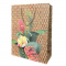 Embalagem Para Presente Estampada Sacola Resistente Estampada Flores I