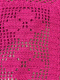 Jogo Passadeira de Crochê Retangular 3 Peças - Pink - Produto 100% a Mão