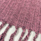 Jogo Passadeira de Tear 3 Peças Mescladinho Rosa C/Preto