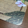 Lugar Americano Estampado Plástico Lavável Florzinha Branca