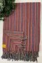 Manta para Sofá em Tear 2.40mt x 1.80mt - Listras Coloridas