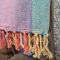 Manta de Tear Protetora para Sofá Cama King 2.80m x 2.60m Quadriculada Color