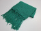 Manta Decorativa Algodão - Verde Jade - 170x110
