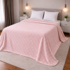 Manta Fleece Petit Poá Casal 1,80x2,20 Balãozinho Rosa