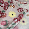 Manta Fleece Petit Poá Queen 2,20m x 2,40m Florzinhas