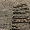 Manta para Sofá em Tear 2.40m x 1.80m Mescladinho Caramelo C/Marrom