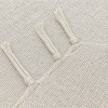 Manta para Sofá em Tear 2.40m x 1.80m Mescladinho Crú C/Nude