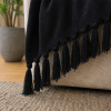 Manta para Sofá em Tear 2.40m x 1.80m Preto