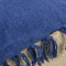 Manta para Sofá em Tear 2.40m x 1.80m Azul Marinho