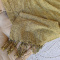 Manta para Sofá em Tear 2.40mt x 1.80mt - Mescladinho Amarelo C/ Preto