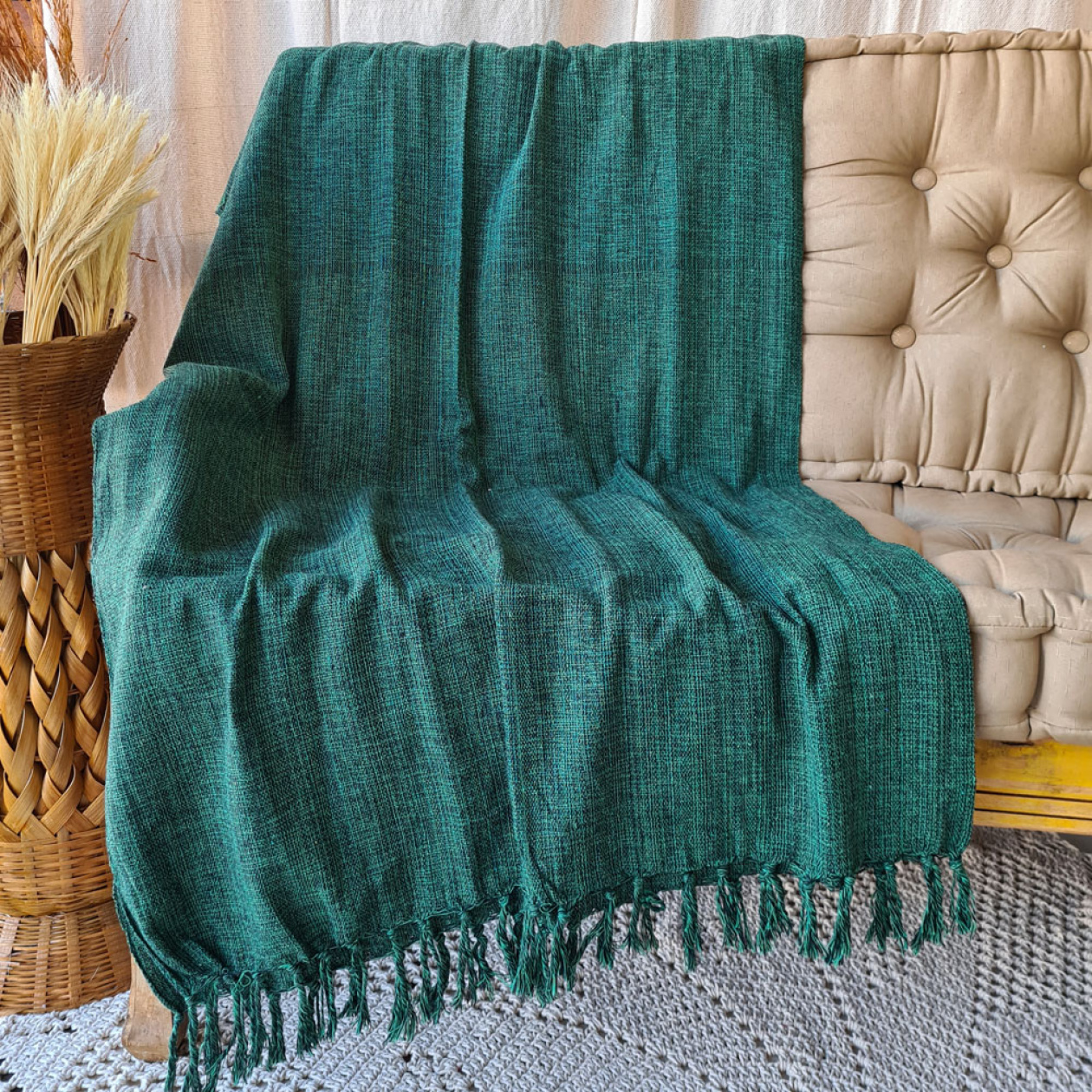 Manta Verde para sofá com ótimos preços