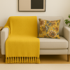 Manta Protetora Tear para Sofá e Cama 2,30m x 1,40m Amarelo