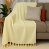 Manta Protetora Tear para Sofá e Cama 2,30m x 1,40m Amarelo Claro