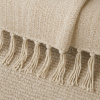 Manta Protetora Tear para Sofá e Cama 2,30m x 1,40m Crú C/Nude
