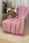 Manta Protetora Tear para Sofá e Cama 2,30m x 1,40m Rosa