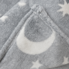 Manta Que Brilha No Escuro Estampada Lua