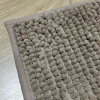 Passadeira Antiderrapante Macarrão 1.80x60cm Bege