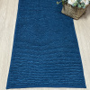 Passadeira Antiderrapante Macarrão 1.80x60cm Verde Agua Escuro