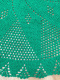 Tapetão De Crochê Redondo Verde Bandeira - Diâmetro 1,50m - Produto Feito a Mão
