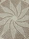 Tapete Avulso de Crochê Redondo - Diâmetro 90 cm - Produto Feito a Mão