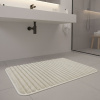 Tapete Confort Relax Antiderrapante 40x60cm Off White