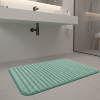 Tapete Confort Relax Antiderrapante 40x60cm Turquesa