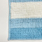 Tapete de Banheiro Bolinha Popcorn Antiderrapante 40x60cm Azul