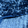 Tapete Liz Boucle Antiderrapante 40x60cm Azul Marinho