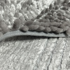 Tapete Liz Boucle Antiderrapante 40x60cm Cinza Claro
