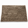 Tapete Liz Boucle Antiderrapante 40x60cm Marrom