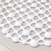 Tapete para Box de Banheiro Antiderrapante 60cm x 30cm Branco