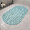 Tapete para Box de Banheiro Antiderrapante 60cm x 30cm Verde Água