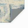 Tapete Persa Retangular 1,40m x 1,00 Desenho Clássico Com Azul