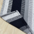 Tapete Tear Zurick 1,50mt x 70 cm - Preto, Branco e Cinza