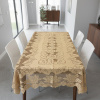 Toalha de Mesa Rendado Floral Mostarda 1,50m x 2,30m