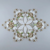 Toalhinha Bordada Paris - Flor Rami