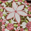 Toalhinha Bordada Paris - Flor Rosa