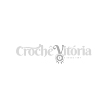 2 Tapetes de Crochê Oval - Bordado Florzinha c/ Bico Cappuccino - Produto Feito a Mão