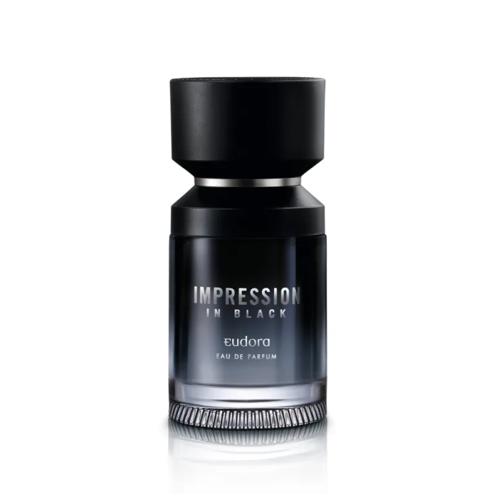 Frasco de Impression In Black Eau de Parfum 100 ml da Eudora