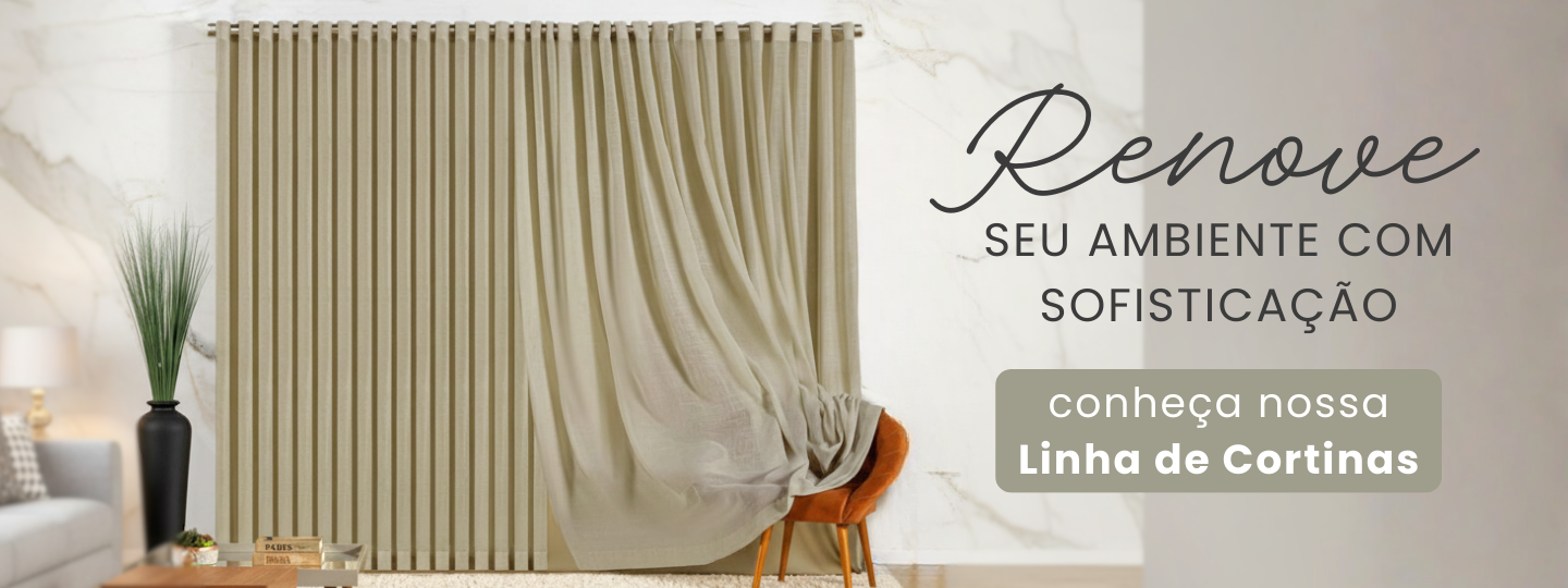 Banner Faixa - Cortinas