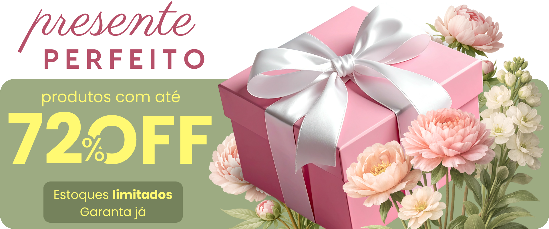 Banner Faixa dia das mães