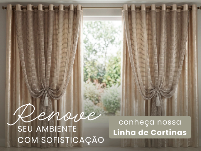 Banner Faixa - Cortinas