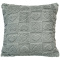 Capa De Almofada 0,45cm x 0,45cm Jacquard C/ Sherpa em Alto Relevo Velvet - Coração Cinza
